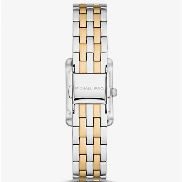 Michael Kors Mini Monroe Pavé Two-Tone Watch - Picture 5 of 14